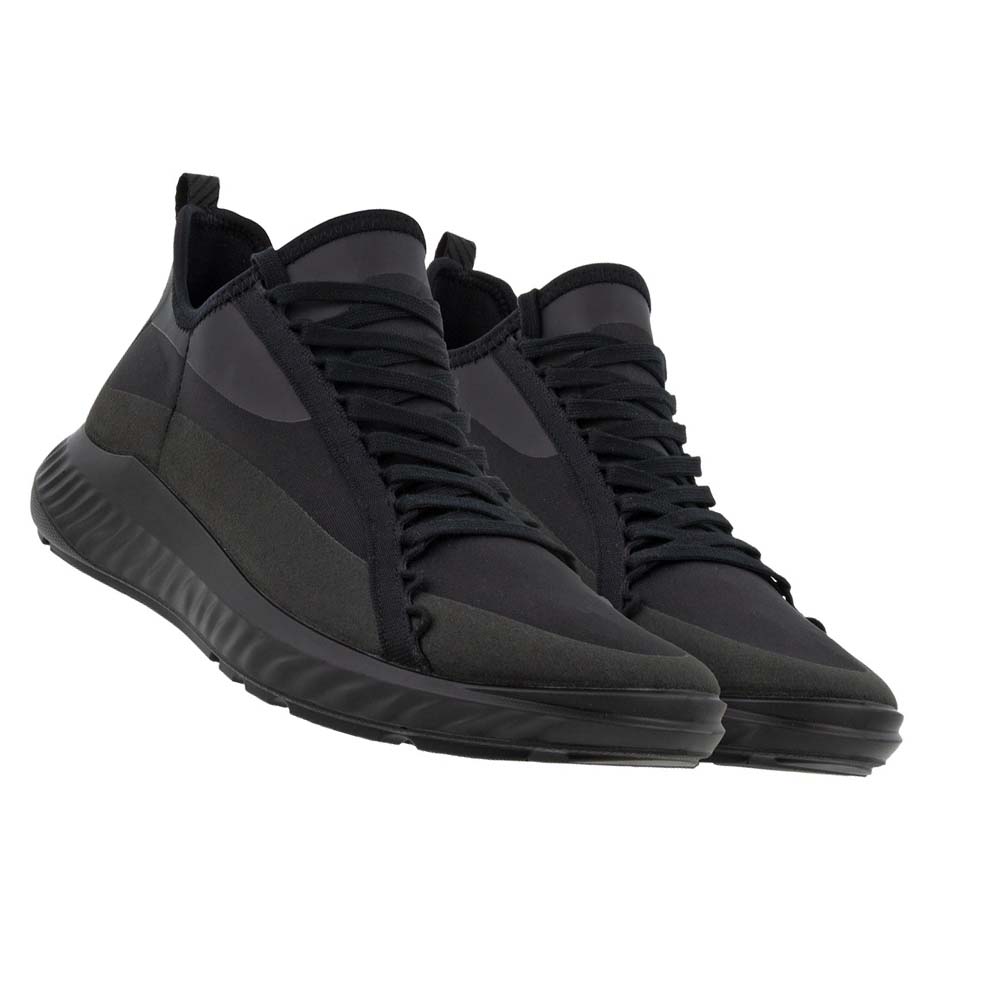 Men's Ecco Ath-1fm Sneakers Black | Canada 599SGL